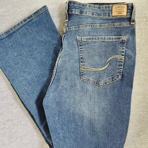 Signature by Levi Strauss Women's Light Blue Flare Jeans